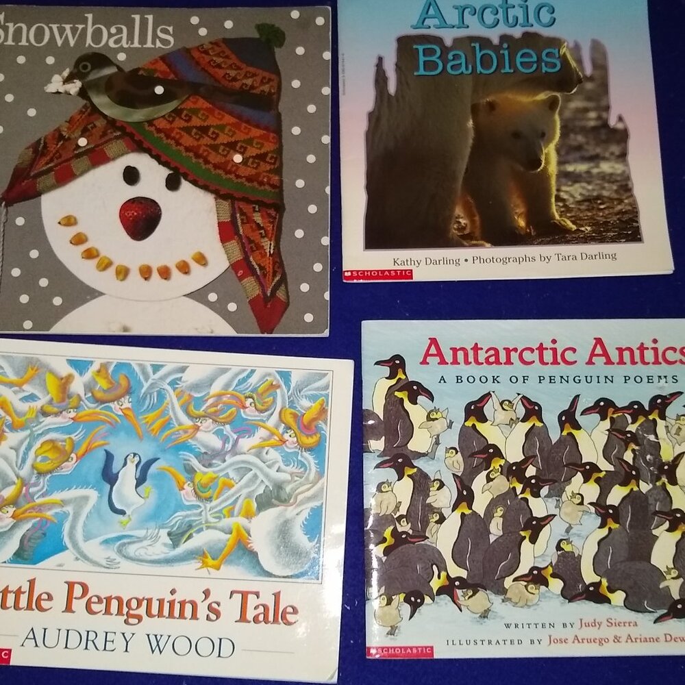 Arctic Babies + Little Penguin's Tale + Antarctic Antics + Snowballs x 4